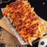 Fritas Cheddar e Bacon
