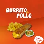 Burritos de pollo