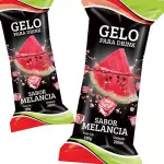 Gelo saborizado melancia