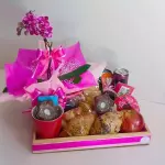 Cesta Despertar com Orquídea 🌸