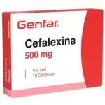 CEFALEXINA 500MG CAJA X 10 CAP