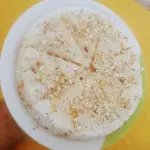 Pizza castanha e banana