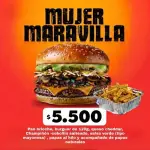 PROMO MUJER MARAVILLA (BURGUER)