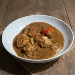 Ailes de poulet  sauce d'arachide