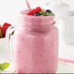 Malteada de frutos rojos ch 12 oz