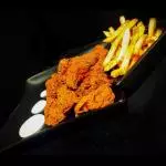 Boneless medianos con papas