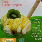 Copa ilusión tropical