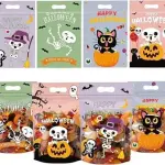 Bolsa ziploc y Asa c/base Halloween