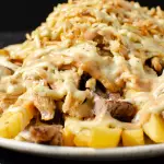 SALCHIPAPA POLLO CARNE