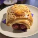 Cachorro quente de forno