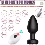 Plug anal vibrador