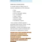 VEÍCULOS POR CNPJ