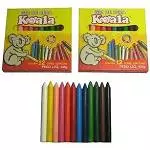 842 Giz de cera 12 cores c/12 caixas