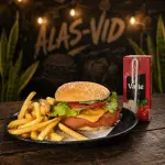Hamburguesa Combo Chico.