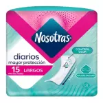 PROTECTORES NOSOTRAS LARGOS 15 unid