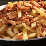 Batata Frita e Bacon