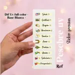 Sticker dtf uv x10 pesebre uv
