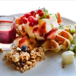 Gofre de Frutas Frescas