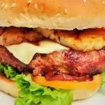 HAMBURGUESA DOBLE HAWAIANA