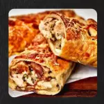 Rollo de pollo con pas (Chicken bake