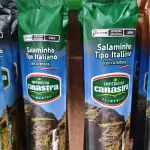Salaminho com azeitona da Canastra