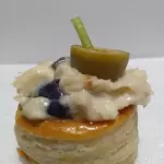 Vol au vent de bacalhau