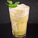 Suco abacaxi c/ hortelã