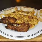 Buffalo con Tiras de pollo