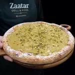 Pizza de Pistache