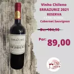 Vinho Chileno  ERRAZURIZ