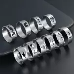 Hombres 10 piezas Anillo