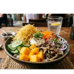 Poke vegetariano