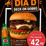 2 Deck Tradicional + Guaraná 1L