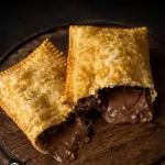 Pastel de chocolate preto