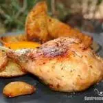 CUARTO DE POLLO A LA PARRILLA