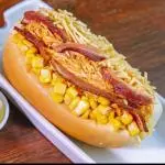 DOG NA CHAPA COM BACON