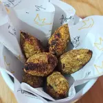 Porção com 6 mini Quibes Assados