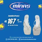 Sandália Branca RF:51711