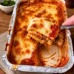 Lasanha à Bolonhesa com Arroz