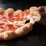 Pizza borde panceta
