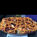 batata nervosa com cheddar grande