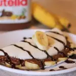 Banana e Creme de Avelã