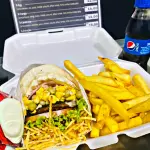 X salada fritas