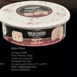 QUEIJO RECHE/TRAD/CARNE SECA METADE