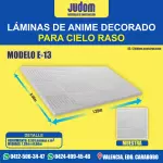 LAMINA DE ANIME DECORADO MOD.13