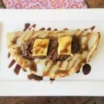 Crepe de Nutella com Banana