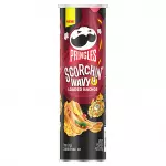 Pringles Wavy Scorchin Loaded Nacho