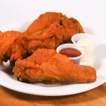 3 piezas de pollo de muslo y cadera