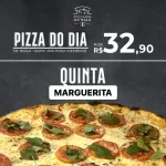 PIZZA DO DIA MARGUERITA 34,90!!