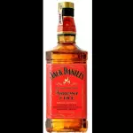 Shot Whiskey Jack Daniels Fire